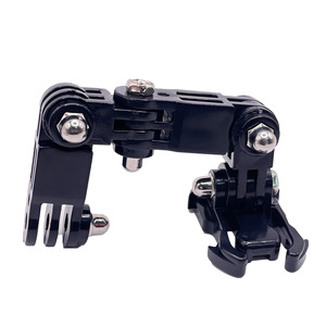 Support de fixation réglable à 4 axes pour <span class=keywords><strong>GoPro</strong></span> Hero 13/12/11/10/9/<span class=keywords><strong>8</strong></span> – Bras d'extension multi-angles pour caméra d'action sur casque - Product Image 4