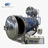 Stérilisateur à autoclave vapeur entièrement automatique EVERTECH de qualité supérieure pour aliments en conserve de nid d'oiseau