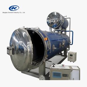 Stérilisateur à autoclave vapeur entièrement automatique EVERTECH de qualité supérieure pour aliments en conserve de nid d'oiseau - Product Image 4