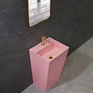 Lovely pink pedestal sink for sale Pink Pedestal Sink China Trade Buy Direct From Factories At Alibaba Com