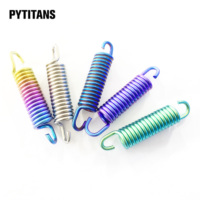 Pegas Tegangan Titanium 3*86 GR5 Berkualitas Tinggi, Ringan, Anti-Karat, Elastisitas Tinggi untuk Sepeda Motor oleh PYTITANS