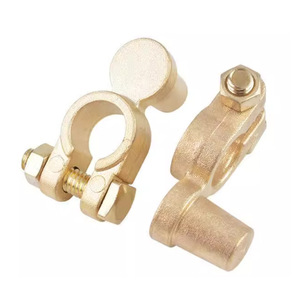 Pure Copper Battery <b>Terminals</b> Lug 36mm 56mm For Truck Automotive Marine Boat - Product Image 3