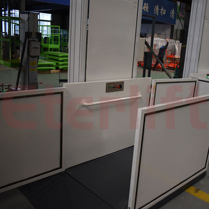 Güvenli ve güvenilir açık elektrikli tekerlekli sandalye kaldırma kavisli merdiven kaldırma dikey eğim engelsiz asansör - Product Image 4