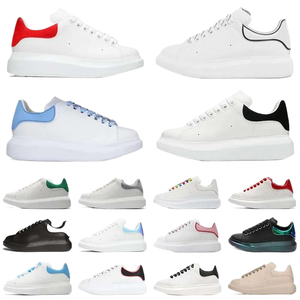 Zapatillas de Plataforma Blancas de Diseño de Lujo con Cordones Antideslizantes, Cómodas y Casuales para Mujer y Hombre, para Caminar en Primavera e Invierno - Product Image 1