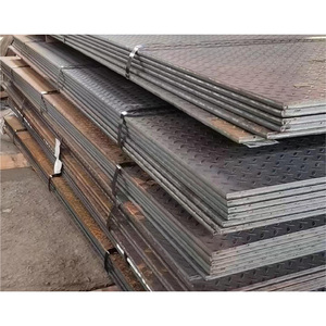 Chapa de Acero Galvanizado sin Aleación S235JR Estándar ASTM con Patrón de Lágrima, Espesor de 1.2-2.0 mm - Construcción, Transporte, Pisos - Product Image 3