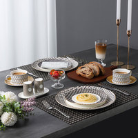 Bone China Soepbord Modern Fruitbord Scandinavische Saladekom Chinese Borden en Schaal Melamine Kleurrijk Design Porseleinen Servies