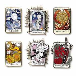 Pin <span class=keywords><strong>de</strong></span> Esmalte Suave con Forma <span class=keywords><strong>de</strong></span> Carta <span class=keywords><strong>de</strong></span> Tarot Personalizada, Broche <span class=keywords><strong>de</strong></span> Solapa <span class=keywords><strong>de</strong></span> Metal con Personaje <span class=keywords><strong>de</strong></span> Anime, Insignia <span class=keywords><strong>de</strong></span> Esmalte Coleccionable Artística, Decoración para Mochila - Product Image 5