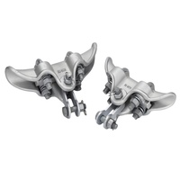 Colliers de suspension en alliage d'aluminium pour lignes aériennes, accessoires pour la transmission d'énergie Aac Acsr