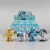 Set de Bloques de Construcción de Robots DIY al por Mayor, Kit Educativo Económico para Niños, Regalos para Fiestas de Cumpleaños, Rellenos para Bolsas de Regalo