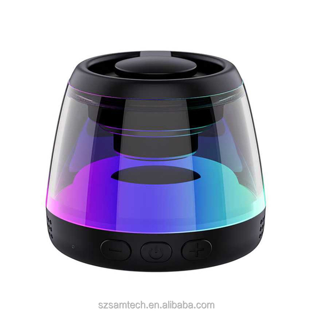 M2 Portable loud Bluetooth Speaker RGB Atmosphere Light Mini Card-sized Magnetic Wireless Audio for Outdoor Parties Clock
