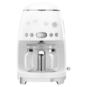 Cafetière <span class=keywords><strong>italienne</strong></span> rétro - 5 couleurs, minuterie programmable, <span class=keywords><strong>plaque</strong></span> chauffante, 2 réglages de force, carafe sans BPA - Product Image 3