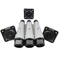 四轮电动车电池充电器用电动汽车插头和插座 48V/72V/220V