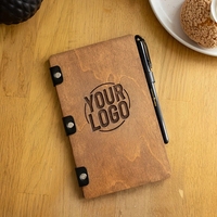 Porte-ordres personnalisé avec logo gravé, menu haut de gamme pour bar, café, restaurant