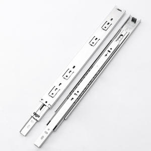 Фабричное производство 40 мм шариковый подшипник слайд холоднокатаная сталь 3 складных телескопических выдвижных ящиков - Product Image 4