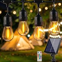 Autres lampes solaires, ampoules LED, vente en gros, guirlandes lumineuses S14, éclairage extérieur étanche IP65, lampes de jardin