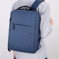 Mochila para Portátil Personalizada Unisex, Antirrobo, Impermeable, con USB, de Alta Calidad, para Viajes