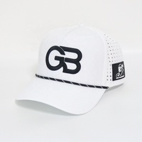 Gorra de Golf Personalizada OEM de Alto Rendimiento con Bordado 3D, Gorra Deportiva de Béisbol para Hombre, Impermeable, Transpirable y Perforada, Venta al Por Mayor