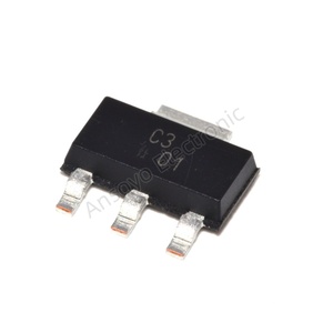 ANSOYO UA78M33CDCYR UA78M33 3.3V 500MA SOT-223-4 ชิป IC วงจรรวม PMIC ชิ้นส่วนอิเล็กทรอนิกส์ การจัดการพลังงาน - Product Image 5