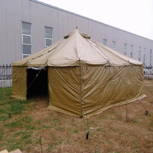 Tente de <span class=keywords><strong>camping</strong></span> carrée SZJ personnalisée en toile Oxford PVC kaki imperméable <span class=keywords><strong>pour</strong></span> <span class=keywords><strong>10</strong></span> <span class=keywords><strong>personnes</strong></span>, idéale <span class=keywords><strong>pour</strong></span> les commandements, les situations d'urgence et les secours en cas de catastrophe - Product Image 3