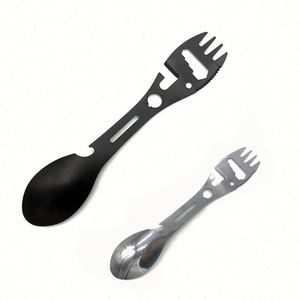 ช้อนส้อมอเนกประสงค์พร้อมที่เปิดขวด อุปกรณ์แคมป์ปิ้งแบบกำหนดเอง ของพรีเมี่ยมสำหรับกิจกรรมกลางแจ้ง - Product Image 1