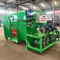 Mélangeur horizontal TMR pour préparation de rations mixtes, machine à mélanger ensilage et fourrage pour l'élevage quotidien de bovins, ovins et porcins