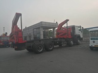 Camion de véhicule de levage latéral de conteneur de 20 pieds Sinotruk Howo