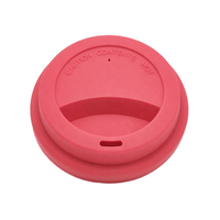 Couvercle de tasse de café, en Silicone, réutilisable, en forme de dôme, caoutchouc, de qualité alimentaire, 4 pièces