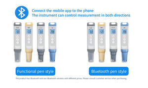 Xách Tay Kỹ Thuật số PH giải pháp tập trung trọng lượng riêng dễ dàng auto-hiệu chuẩn IP67 đánh giá PH Meter - Product Image 5