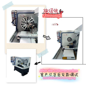 <span class=keywords><strong>Torno</strong></span> CNC utilizado para máquina <span class=keywords><strong>de</strong></span> ruedas Fabricante <span class=keywords><strong>de</strong></span> <span class=keywords><strong>torno</strong></span> automático máquina pulidora <span class=keywords><strong>de</strong></span> ruedas - Product Image 3