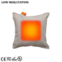 Coussin de siège chauffant électrique Grapehe antidouleur au design personnalisé Oreiller Usb à infrarouge lointain pour coussin chauffant en gros
