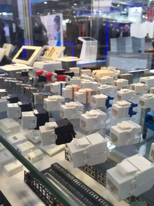 Liyuan LY-FP02 86-Loại Keystone faceplate <span class=keywords><strong>RJ11</strong></span> <span class=keywords><strong>RJ45</strong></span> che chắn mạng cáp kết nối CAT5E <span class=keywords><strong>Coupler</strong></span> cho mạng tấm Tường - Product Image 5