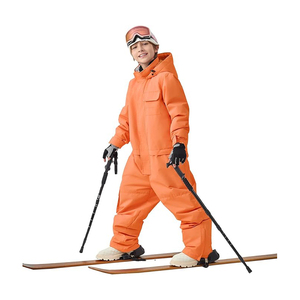 Combinaison de <span class=keywords><strong>ski</strong></span> résistante au froid pour enfants et femmes, ensemble d'extérieur imperméable et coupe-vent, vêtements d'hiver pour la neige, tenue de <span class=keywords><strong>ski</strong></span> - Product Image 5