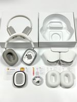 Casque supra-auriculaire AirMax Bluetooth avec écouteurs magnétiques en maille, compatibles cuir, musique sans fil pop-up