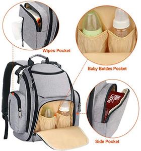 Diseño Funcional bebé pañal bolsa impermeable <span class=keywords><strong>mamá</strong></span> mochila bolsa para viajes - Product Image 5