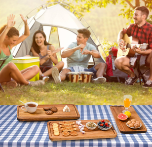 Bằng Gỗ Có Thể Gập Lại Cupcake Đứng Món Tráng Miệng Bảng Hiển Thị Giá Thực Phẩm Phục Vụ Khay Trang Trí Đám Cưới Bánh Đứng Tổ Chức - Product Image 6