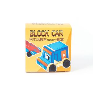 Bloques de Construcción de Autos, Juguete de Bloques de Vehículos en Caja Ciega para Niños de 4 a 6 Años, Juego Educativo de Ensamblaje, Unisex, Plástico ABS - Product Image 5
