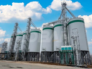 Customized 200-5000ton Galvanized Steel Silo Bins Maize Corn <b>Seed</b> Grain Cereal <b>Storage</b> Silo for Flour Mill or Farming Feed Line - Product Image 5
