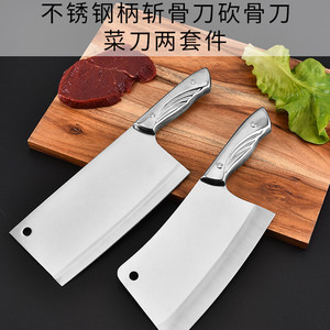 Special artillery shell steel kitchen <b>knife</b>, forged cleaver, stainless steel kitchen <b>knife</b>, Yangjiang street vendor manganese - Product Image 2