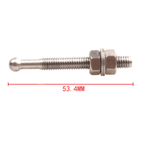 Khóa Mui Xe Màu Đen 22Mm Chốt Cản Trước Khóa Mui Xe Tháo Nhanh Khóa Mui Xe Đua Thông Dụng - Product Image 3