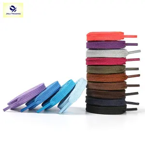 Suojieli — lacets plats colorés pour chaussures, 8mm, décoratif, pour baskets