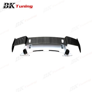 BK Tuning 911 992 <span class=keywords><strong>Carrera</strong></span> Upgrade Tech-Art GT Street R Alerón trasero de fibra de carbono seco para Porsche 911 992 Alerón trasero - Product Image 2
