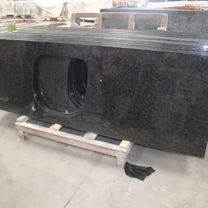 wholesales mongolia black granite countertop kitchen countertop