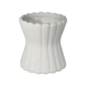 Ceramic Minimalist Design Heterosexual Skirt Flowerpot Unique Indoor Plant Pot
