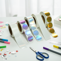 Rouleau d'étiquettes laser imperméable, résistant à l'huile, résistant aux UV, doré, estampage à chaud, papier thermique durable, étiquette autocollante, grande taille