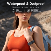 Bracelet intelligent avec écran AMOLED, étanche, surveillance de l'oxygène sanguin, suivi du sommeil, fréquence cardiaque, comptage des pas, podomètre unisexe, autonomie de la batterie