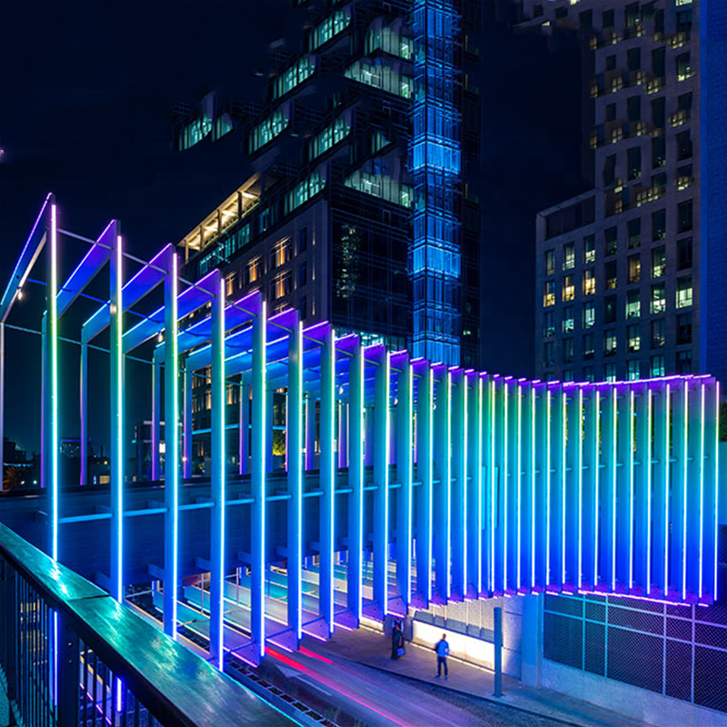 Full Color DMX LED Neon 12v Addressable DMX LED Neon Flex Led Exterior Building Lights · image 5