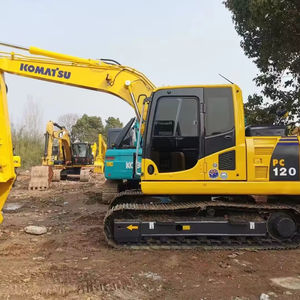 Excavatrice d'occasion de haute qualité KOMATSU PC120 12 tonnes, d'origine japonaise, sur chenilles, avec moteur et pompe, à bas prix, à vendre - Product Image 3