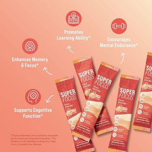 SuperFOCUS 20 Polvo Electrolítico para Mejorar la Densidad Ósea, Vitamina Magnesio para Adultos, Nuevo, Venta Directa al por Mayor, Extractos de Plantas - Product Image 2