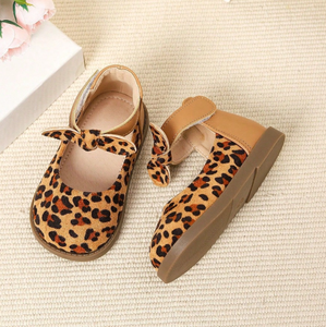 Nuevo Diseño de Zapatos de Vestir para Niña con Lazo de Leopardo - Product Image 5