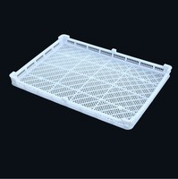 Plateau et palette en plastique blanc pliable de qualité alimentaire pour le stockage des aliments congelés et secs